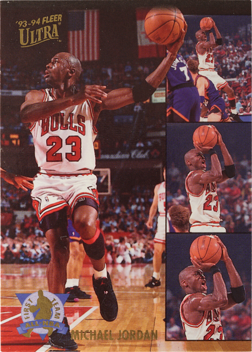Michael Jordan trading card