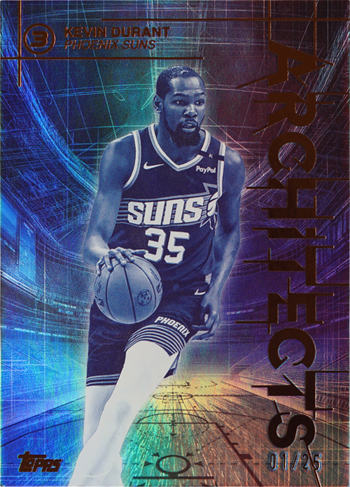 Kevin Durant trading card
