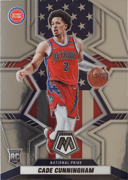 Cade Cunningham trading card