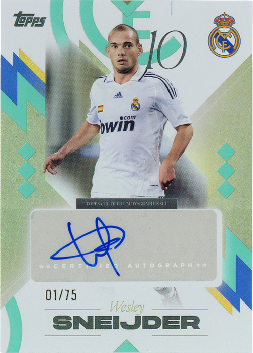 Wesley Sneijder trading card