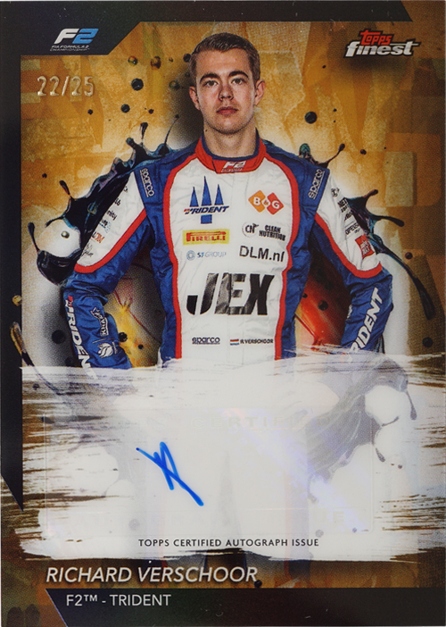 Richard Verschoor trading card