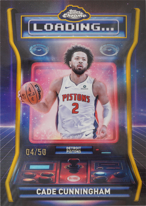 Cade Cunningham trading card
