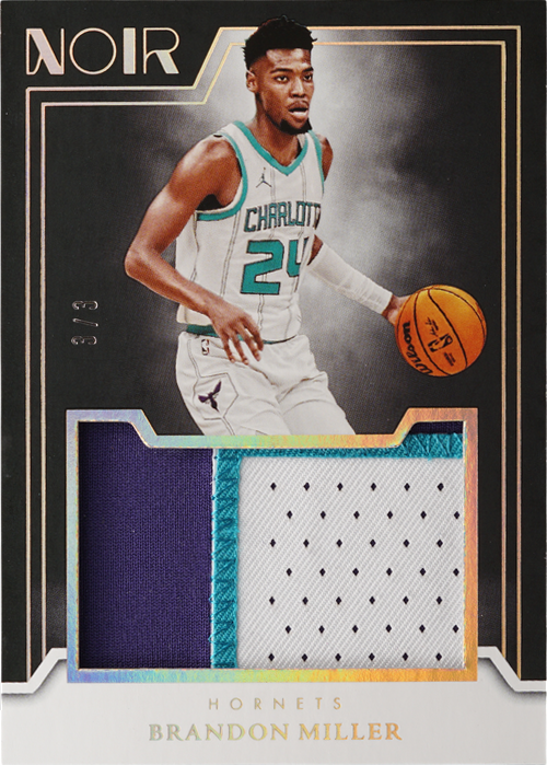 Brandon Miller trading card