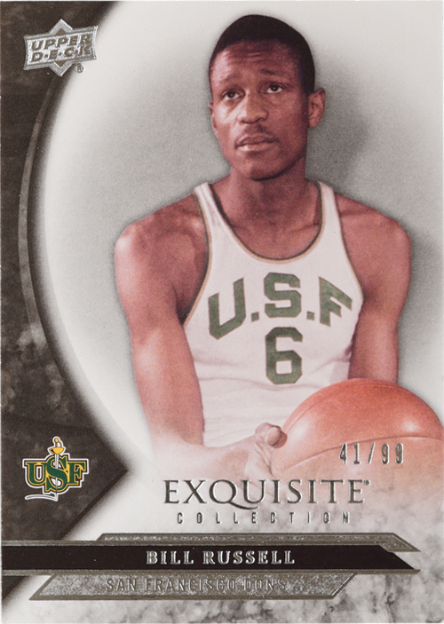 Bill Russell trading card