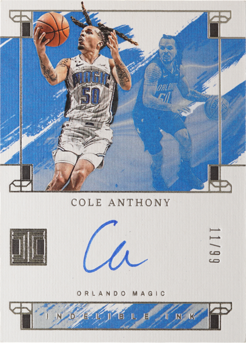 Cole Anthony trading card