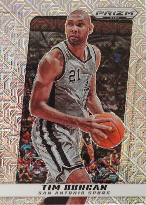 Tim Duncan trading card