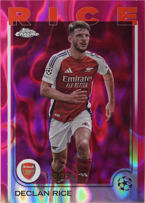 Declan Rice trading card