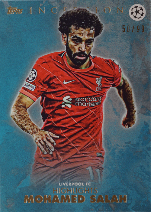 Mohamed Salah trading card