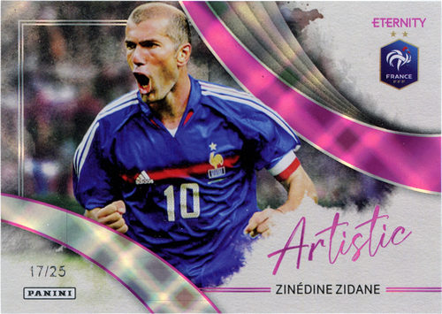 Zinédine Zidane trading card