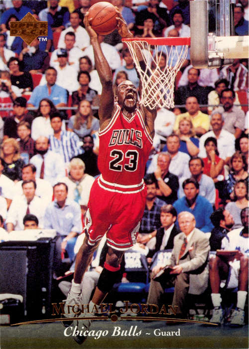 Michael Jordan trading card