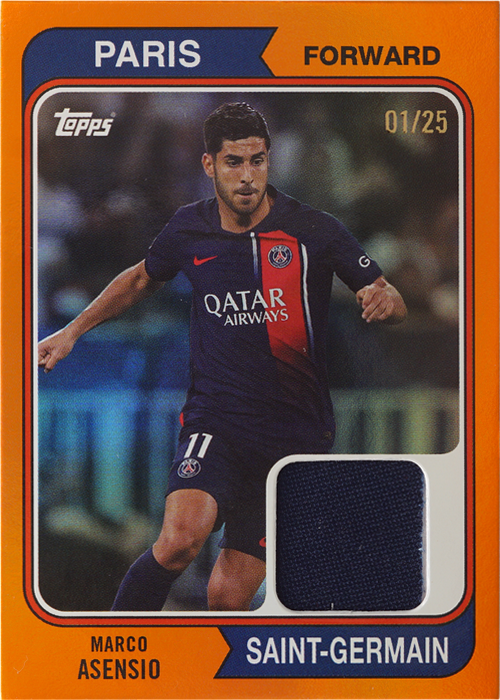 Marco Asensio trading card