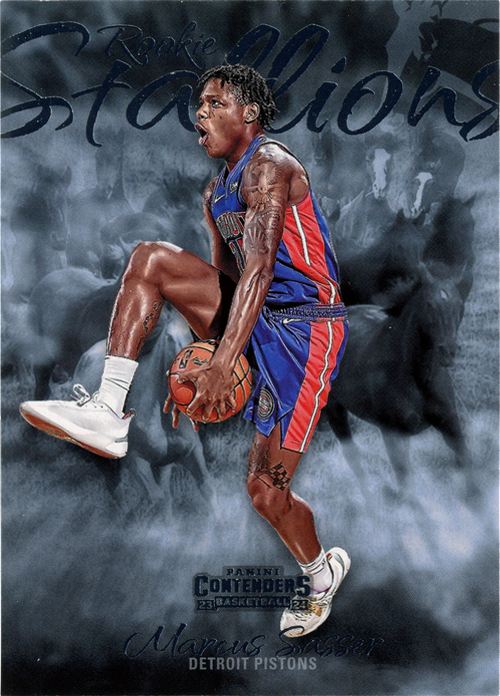 Marcus Sasser trading card