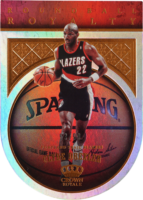 Clyde Drexler trading card