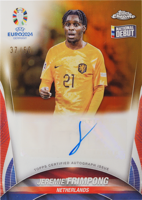 Jeremie Frimpong trading card