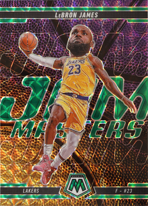 LeBron James trading card