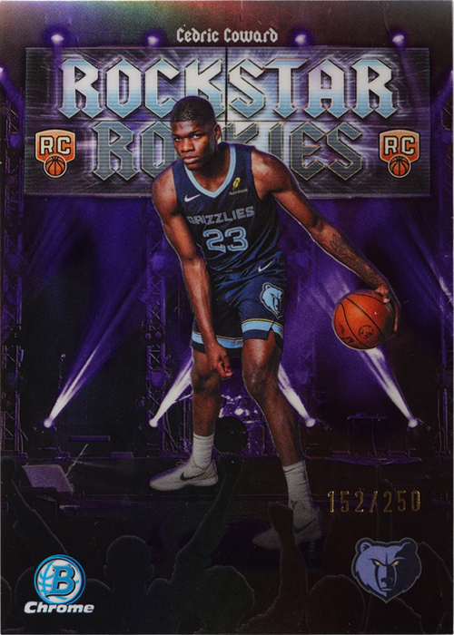 Cedric Coward trading card