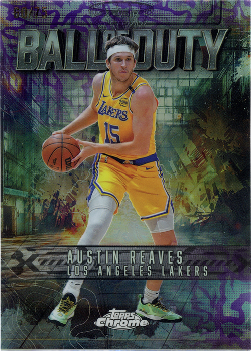 Austin Reaves trading card