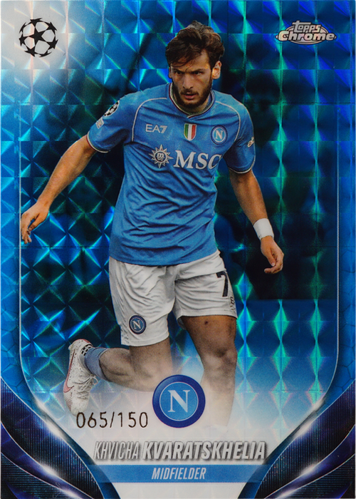 Khvicha Kvaratskhelia trading card