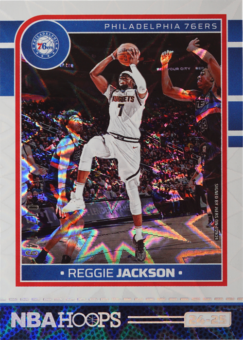 Reggie Jackson trading card