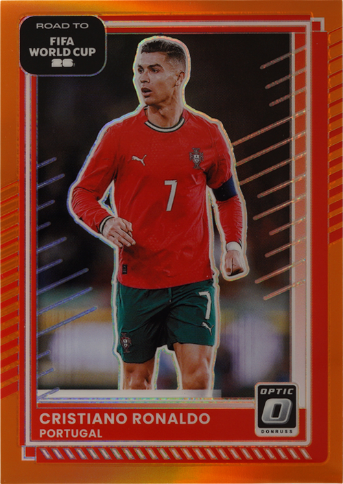 Cristiano Ronaldo trading card