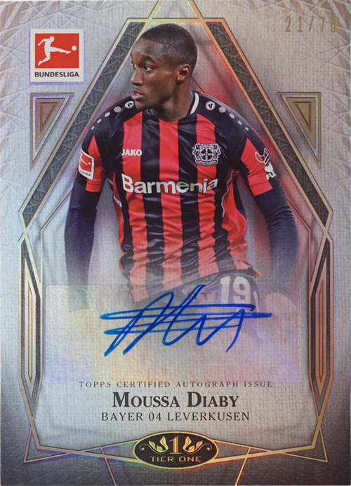 Moussa Diaby trading card
