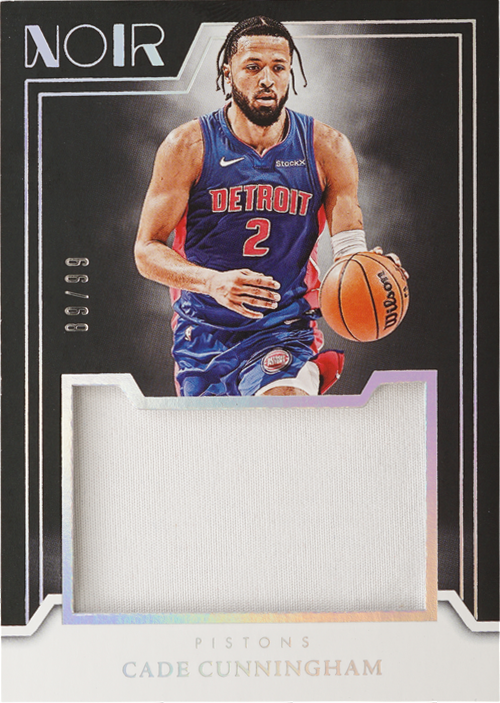 Cade Cunningham trading card