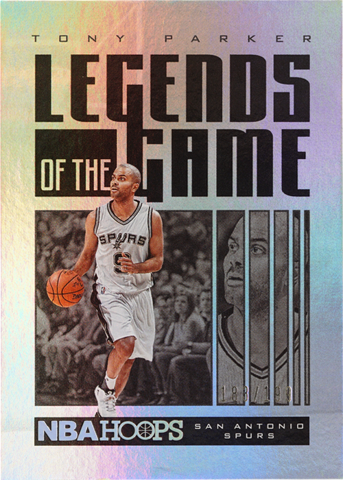 Tony Parker trading card