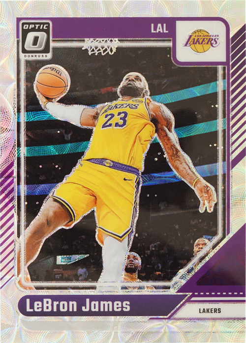 LeBron James trading card