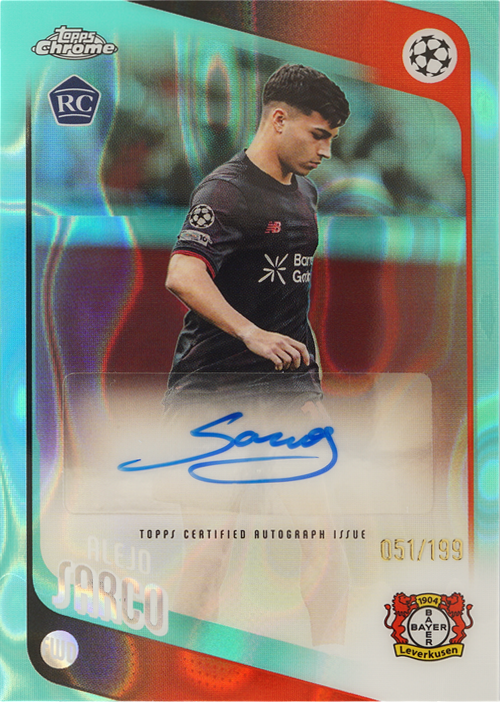 Alejo Sarco trading card