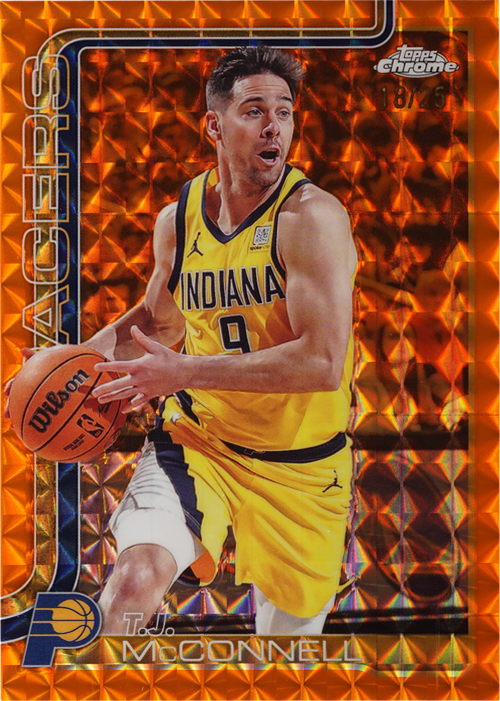 T.J. McConnell trading card