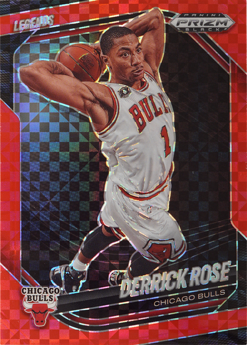 Derrick Rose trading card