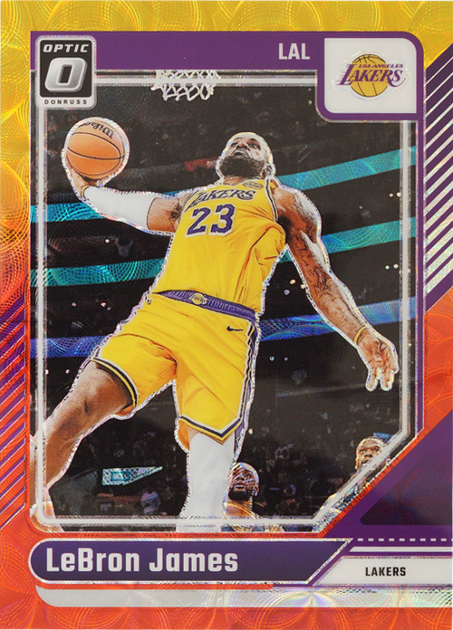 LeBron James trading card