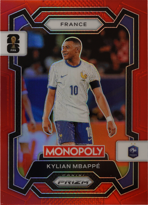 Kylian Mbappé trading card