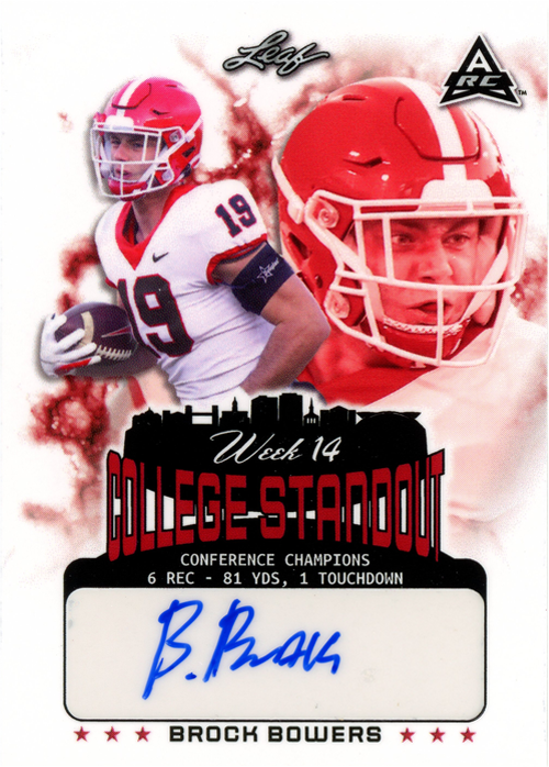 Brock Bowers trading card