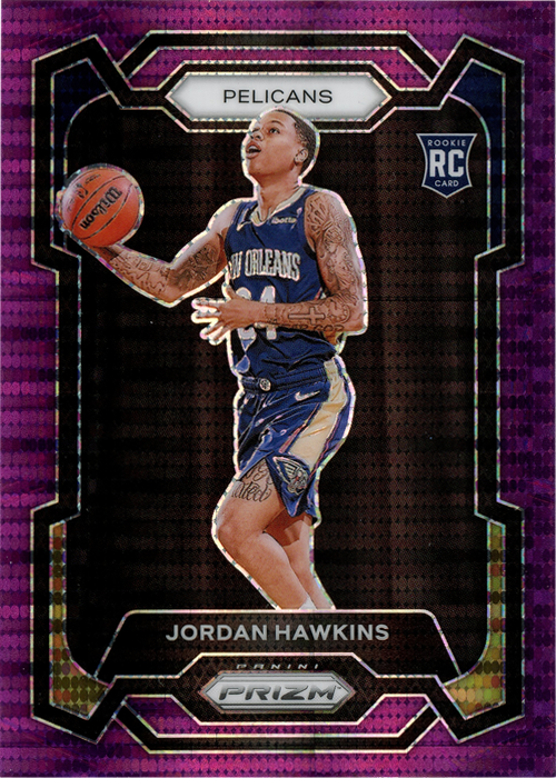 Jordan Hawkins trading card
