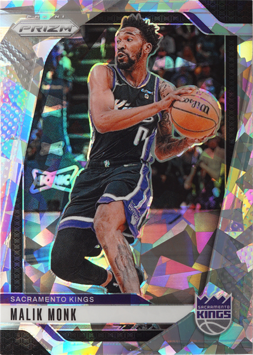 Malik Monk trading card