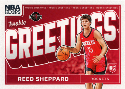 Reed Sheppard trading card
