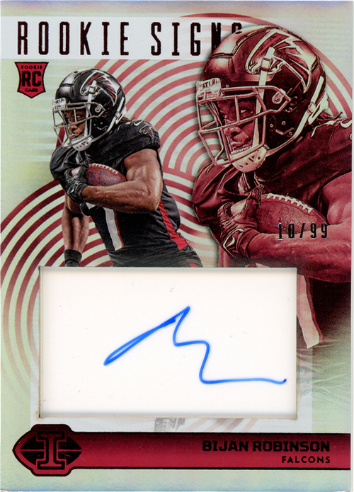 Bijan Robinson  trading card
