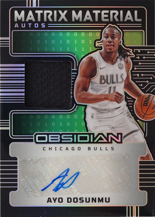 Ayo Dosunmu trading card