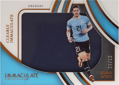 Edinson Cavani trading card