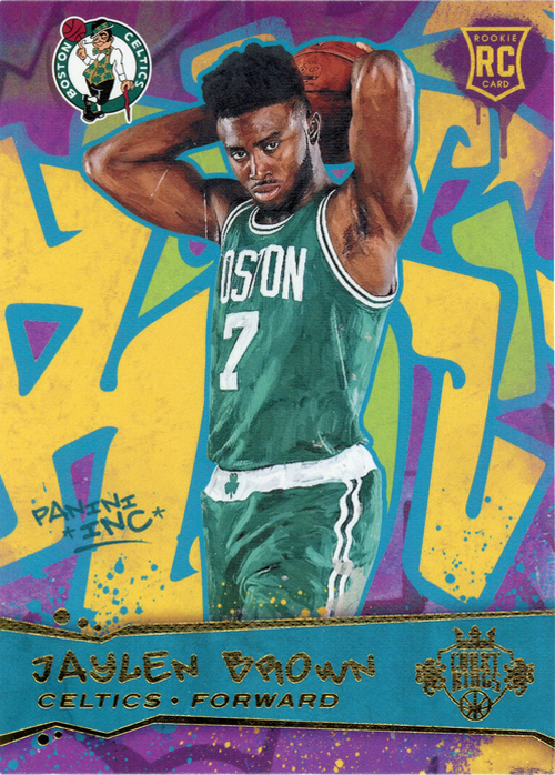 Jaylen Brown trading card