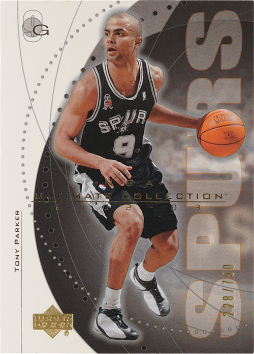 Tony Parker trading card