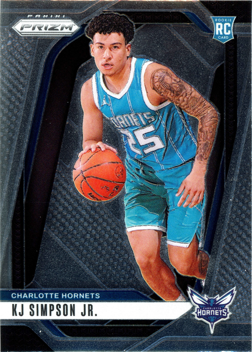 KJ Simpson Jr. trading card