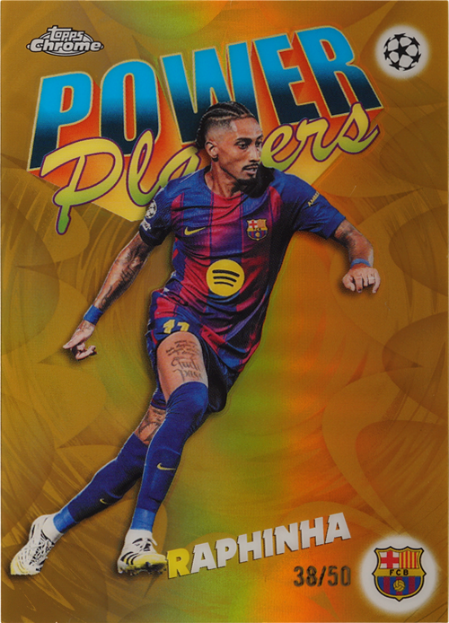 Raphinha trading card