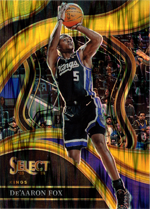 De'Aaron Fox trading card