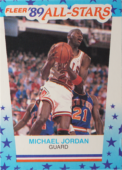 Michael Jordan trading card
