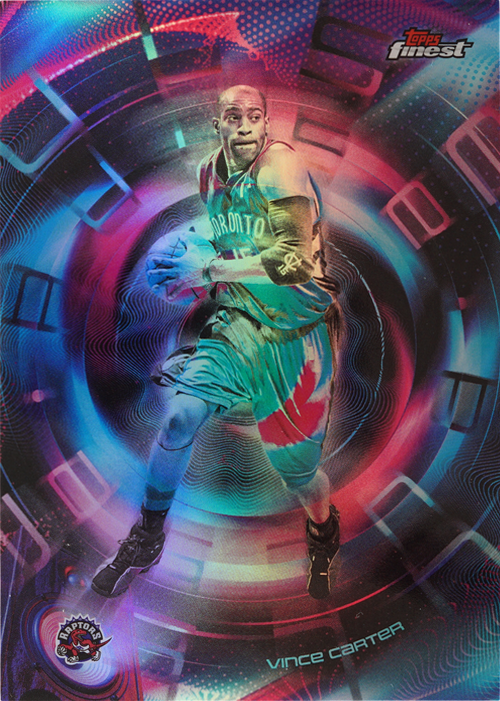 Vince Carter trading card