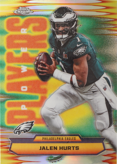 Jalen Hurts trading card