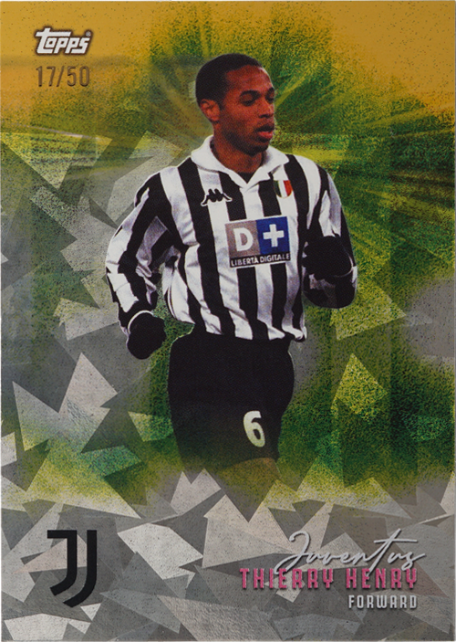 Thierry Henry trading card