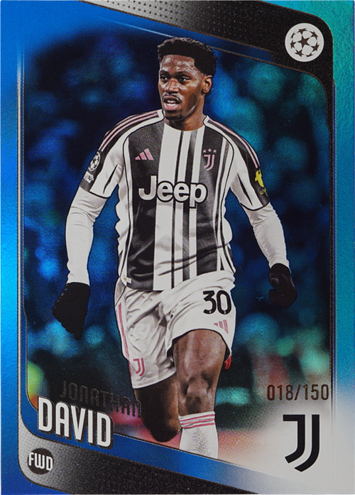 Jonathan David trading card